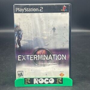 Extermination PS2 (PlayStation 2, 2001) Survival Horror CIB  Water Damage Case